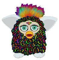 MAKERBUG rainbow retro 90s 80s Sticker