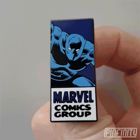 Pinfinity giphyupload marvel augmented reality black panther GIF