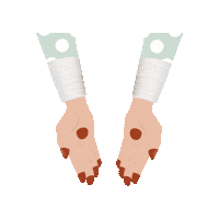 Hands Ramadan Sticker by Luma.ae