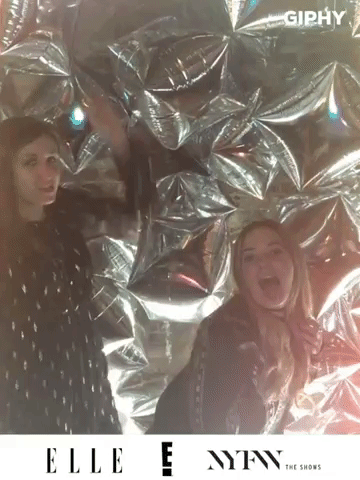 nyfw GIF by E! + ELLE + IMG NYFW: THE SHOWS KICK-OFF PARTY