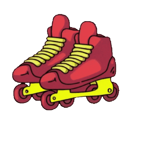 Roller Skating Sticker
