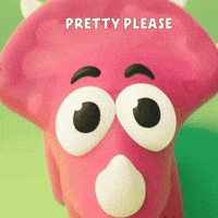 Whimper Begging GIF by Claynosaurz