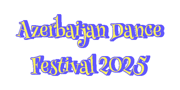 azdf_fest dance festival azerbaijan baku Sticker