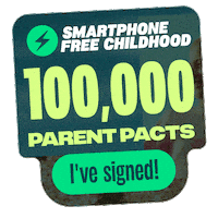 smartphonefreechildhood the parent pact parent pact smartphone phone free childhood Sticker