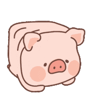 tiffanyngan7de8 piggy lulu lulu the piggy toyzeroplus Sticker