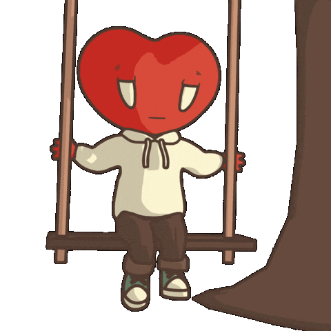 Sad Chill Sticker by LT3 Creations