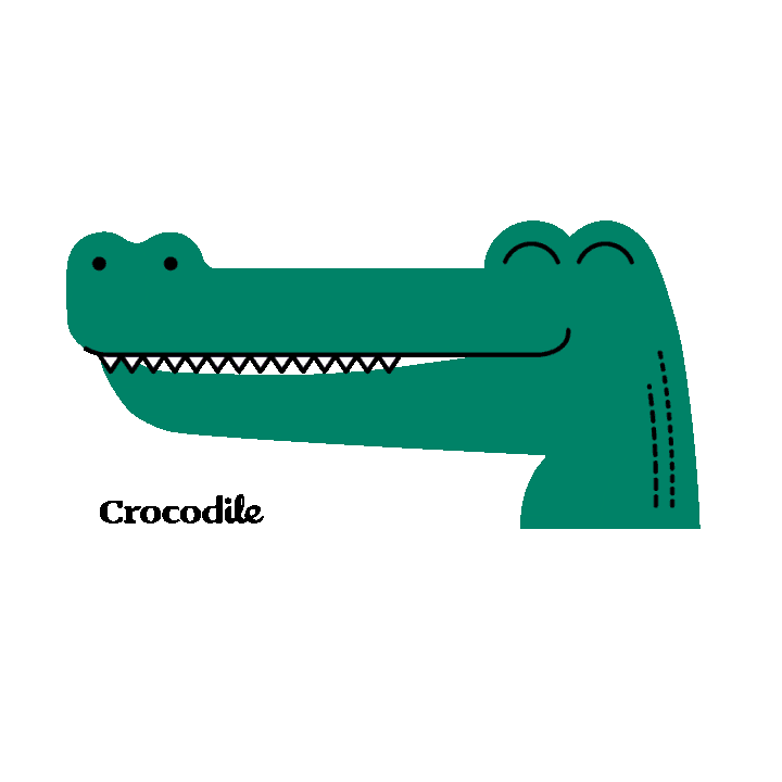 CrocodileInternational giphyupload crocodile crocodileinternational crococare Sticker