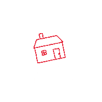 Illustration House Sticker by SSU