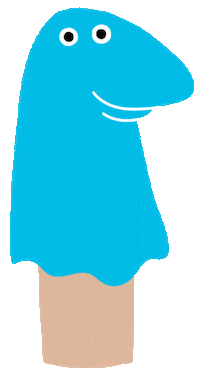 Groto Puppet Sticker by Gro-To Skin Care