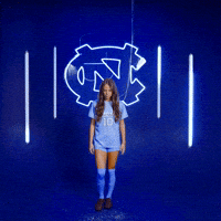 Look Up University Of North Carolina GIF by UNC Tar Heels