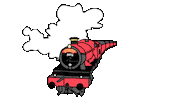 Harry Potter Train Sticker by Waltermedia