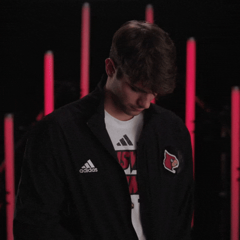 Go Cards Swimming GIF by Louisville Cardinals