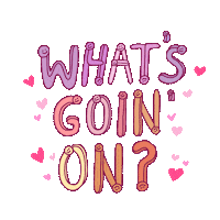 Whats Up Flirt Sticker by BuzzFeed Animation