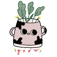 Flowers Grow Sticker by Maì