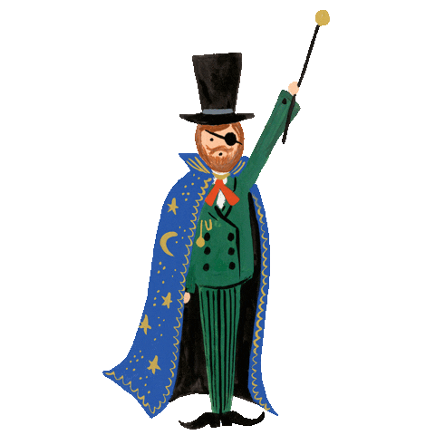 Christmas Illustration Sticker by Rifle Paper Co.