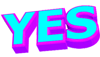 text yes Sticker