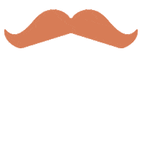 kingcgillette_es style king barba bigote Sticker