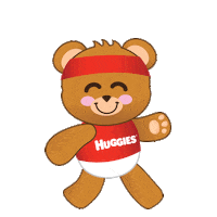 Huggies Bear Sticker by HuggiesMY