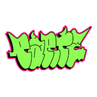 Partebnu tag bomb throwup bombing Sticker