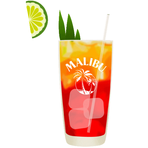 Bay Breeze Party Sticker by Malibu Rum