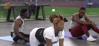 Fitness Stretching GIF by Big Brother Naija