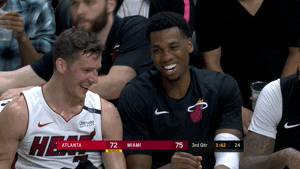 Miami Heat Lol GIF by NBA