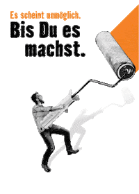 Esscheintunmoeglichbisduesmachst Sticker by HORNBACH