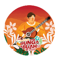 Festival Bunga Sticker by Kala