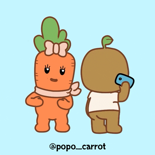 popo_carrot giphyupload butt slap vegetables GIF