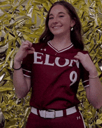 Elon Softball GIF by Elon Phoenix