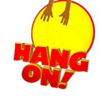 Hang On Sticker by Tom & Jerry