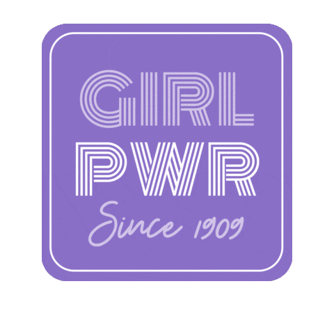 Girl Power Sticker by Ashley Hall