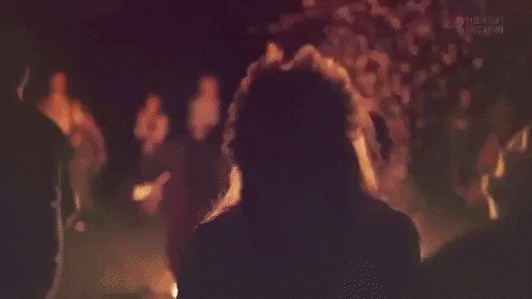 campfire camping GIF by Moment Factory