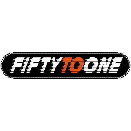 Orange Race Sticker by 50to01