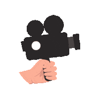 Topovideo video camera agence topovideo Sticker