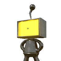 Glitch Eyes Sticker by BlindRobot