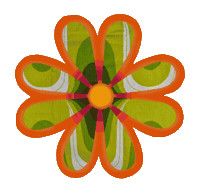 Flower Vintage Sticker