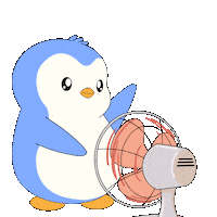 Penguin Fan Sticker by Pudgy Penguins