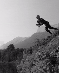 algifoods swimming swim bw dive GIF