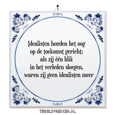 Hoop Spreuk Sticker by Tegelspreuken.nl