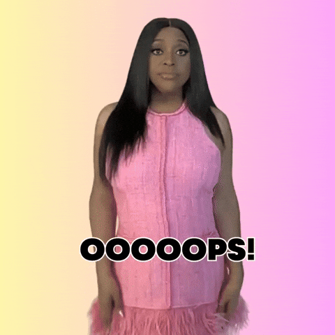Sherri Shepherd Oops GIF by SHERRI