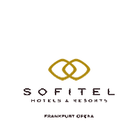SofitelFrankfurtOpera travel white link skyline Sticker