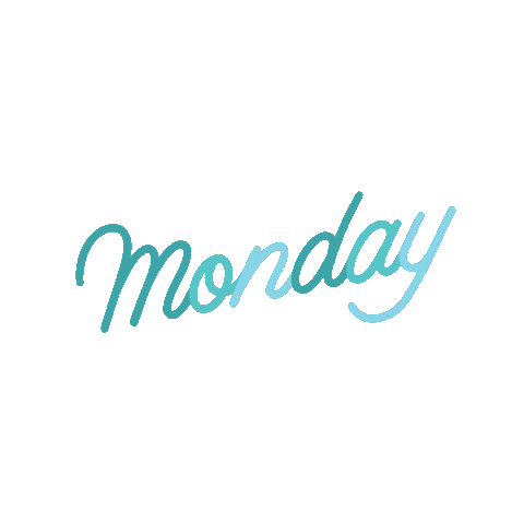 Monday Week Sticker by Have A Nice Day