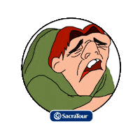 Notre Dame Incendio Sticker by Sacratour