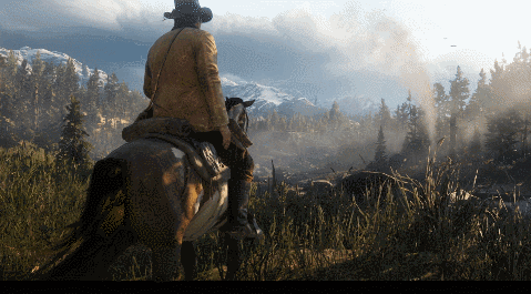 red dead redemption 2 wiggle GIF