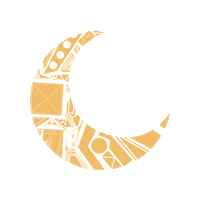 Moon Crest Sticker