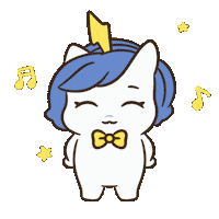 Happy Dance Sticker by Brave Unicorn