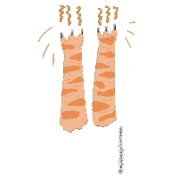 Cat Lazycat Sticker