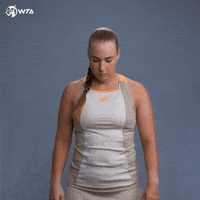 Tennis Arms Crossed GIF by WTA