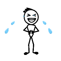 Happy Laugh Sticker by MotionIsland